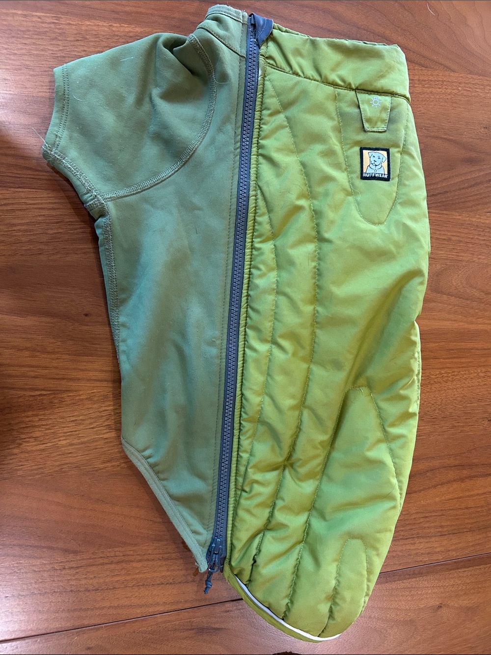 Green Powderhound Puffy Dig Down Jacket - S